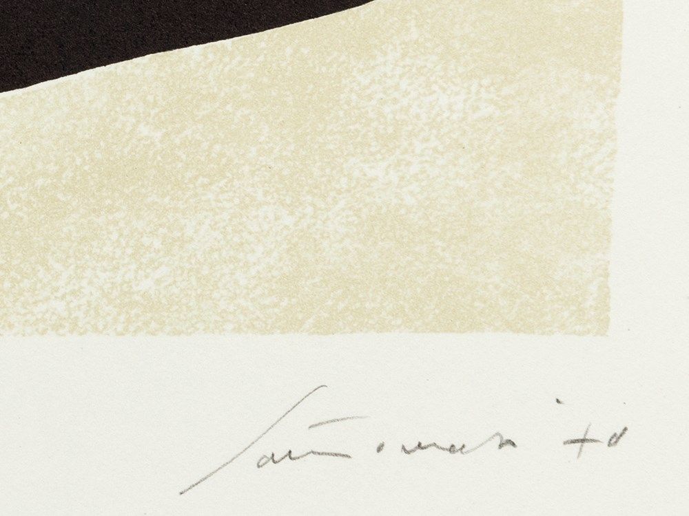 Giuseppe Santomaso Lithograph From Vento Dell Est 1974