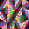 Image 10 : Victor Vasarely, Color Silkscreen, Composition, 1960/70s