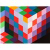 Image 7 : Victor Vasarely, Color Silkscreen, Composition, 1960/70s
