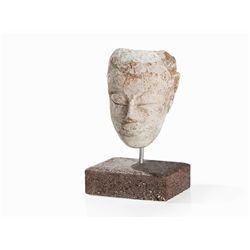 Gandhara Stucco Head of a Buddha, 2nd/3rd C.