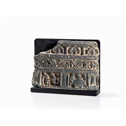 Schist Relief, Scenes from the Life of Buddha, 2nd/3rd C.