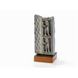 Gandhara Gray Schist Relief with Erotes, 3rd C.