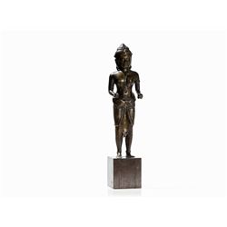 Bronze Figure of Ardhanarishvara, 19th C.