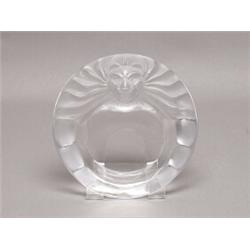 Signed Lalique France Small Crystal Bowl