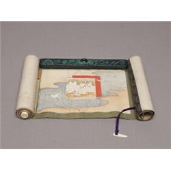 Antique Japanese Scroll 