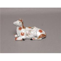 19th C. Kutani Porcelain Horse
