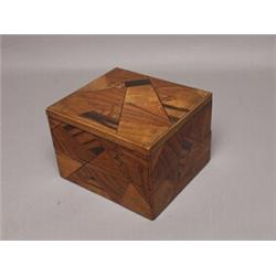 Japanese Inlaid Double Layer Box