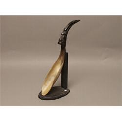 Fine Old Haida Carved Feast Ladle C. 1890