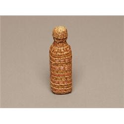 Haida Miniature Basketry Covered Bottle