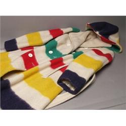 H.B.C. Wool trade Blanket Coat with Hood
