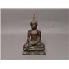 Image 1 : Cast Metal Seated Buddha Figure
