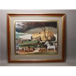 Well Framed Print   Noah's Ark