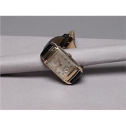 Mens Bulova Tank Watch C.1945