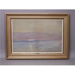 Bell-Smith Watercolour  Sunset Sail Signed