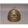 Image 1 : Old Brass Beehive Container