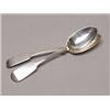 Image 1 : Sterling Pr of Canadian Dessert Spoons C 1890