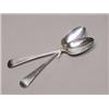 Image 1 : Sterling Pr of Dessert Spoons  London