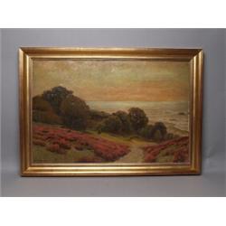Muller-Kurzwelly 1906 Oil on Canvas Signed