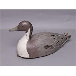 Old painted Cedar Wood Decoy Unsigned