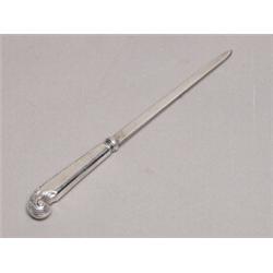 Birks Sterling Pistol Grip Paper Knife