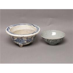 Two Antique Chinese Porcelain Bowls
