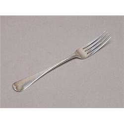 Sterling Dinner Fork London 1829