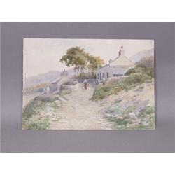 Welsh Watercolour C. 1900 