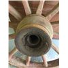 Image 2 : Antique wagon wheel complete with hub