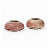 Image 8 : Pair of Peachbloom Brush Washer with Crackled Glaze, Kangxi