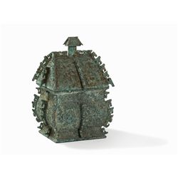 Bronze vessel FANGYI, Western Zhou Dynasty, 11th/10th C. BC