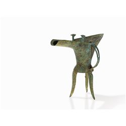 Bronze Vessel JUE, Erlito Culture, c. 18th-16th C. BC