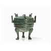 Image 1 : Lidded Bronze Vessel DING, Zhou Dynastie, 5th-4th C. BC