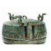 Image 3 : Lidded Bronze Vessel DING, Zhou Dynastie, 5th-4th C. BC