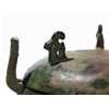 Image 4 : Bronze DING Vessel with Legs in the Shape of Bears, Han Dynasty