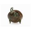 Image 8 : Bronze DING Vessel with Legs in the Shape of Bears, Han Dynasty
