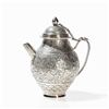 Image 10 : Silver Pitcher with Foliage and Bird Decoration, Tang Dynasty