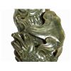 Image 5 : Spinach-Green Jade ‘Dragon Carp’ Vase, 19th C.