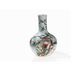 Famille-Rose Bowl with Mythological Garden Scene, Qing