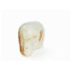 Image 6 : White Jade Figure of an Elephant, 18th C.