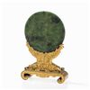 Image 10 : Jade Table Screen with Gilt Stand, 18th/19th C.