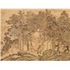 Image 1 : Large Painting with Immortals in a Pine Forest, 16th/17th C.