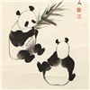 Image 10 : Wu Zuoren, Pandas in a Bamboo Grove, Scroll Painting, 1959