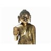 Image 2 : Gilt Bronze Figure of Buddha with Abhaya Mudra, 18th C.