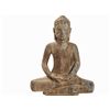Image 2 : Sandstone Figure Seated Buddha on a Lotus Pedestal, 7th/8th C.