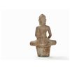 Image 8 : Sandstone Figure Seated Buddha on a Lotus Pedestal, 7th/8th C.