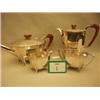 Image 1 : Four piece silver tea set hallmarked Sheffield 1946…