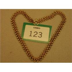 Victorian 18ct gold choker…