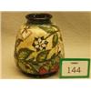 Image 1 : Moorcroft vase, 6" high decorated with summer fruits and butterflies…