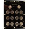 Image 1 : SUSAN B ANTHONY DOLLAR SET COMPLETE IN CAPITAL PLASTIC 14 COINS GEM BU + PROOF