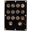 Image 2 : SUSAN B ANTHONY DOLLAR SET COMPLETE IN CAPITAL PLASTIC 14 COINS GEM BU + PROOF